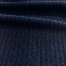 Load image into Gallery viewer, Moxie Wide Rib Knit - Midnight Mélange
