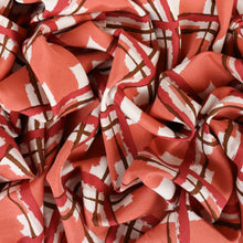 Load image into Gallery viewer, Viscose Print - Crossroads Red
