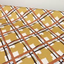 Load image into Gallery viewer, Viscose Print - Crossroads Mustard
