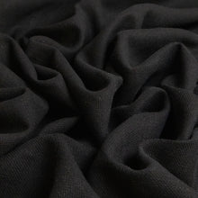Load image into Gallery viewer, Midweight Pre-Washed Linen Cotton 250gsm - Black
