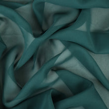 Load image into Gallery viewer, Plaza Silk Designer End – Emerald Chiffon
