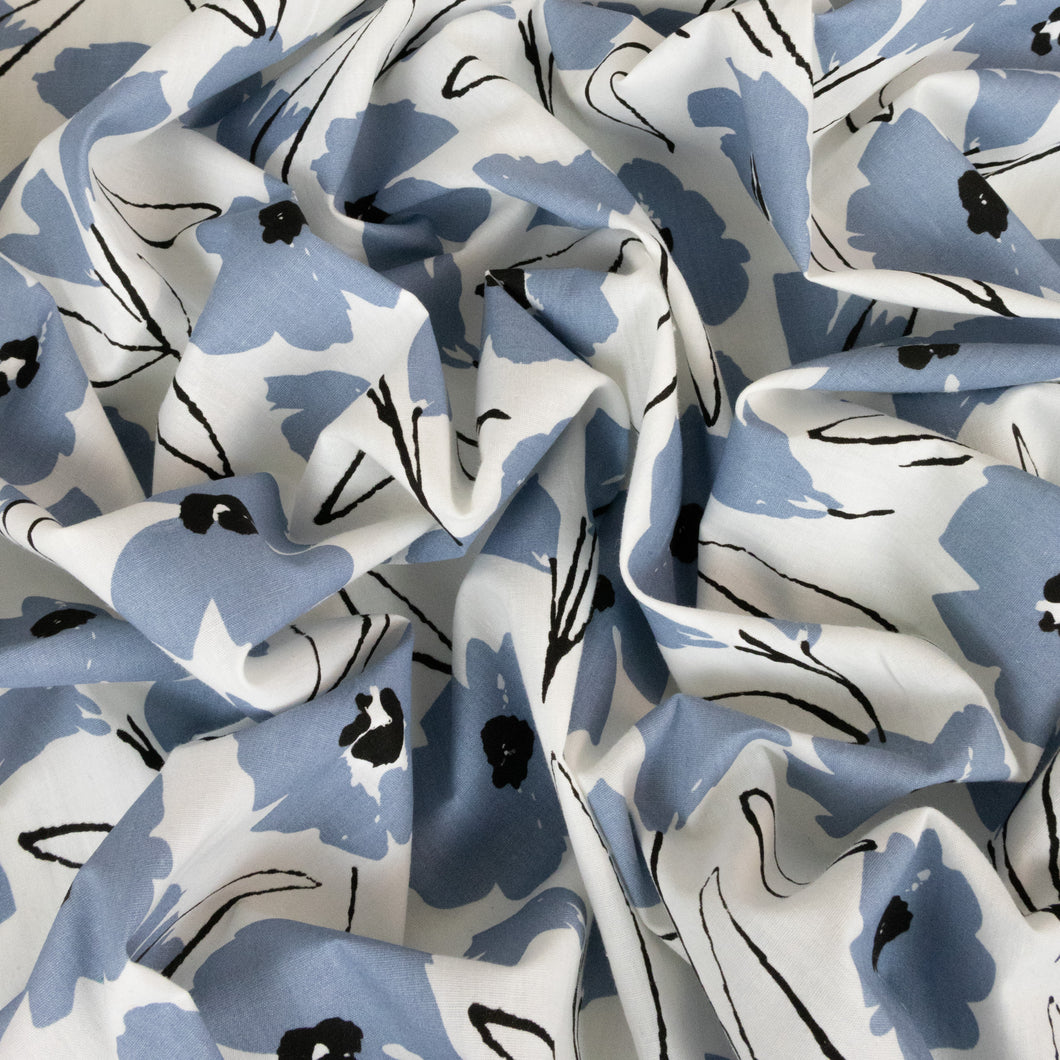 Printed Cotton - Snow Dome