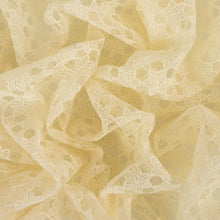 Load image into Gallery viewer, Snowflake Embroidered Mesh - Ivory
