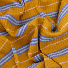 Load image into Gallery viewer, Tosca Striped Rib - Mustard
