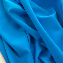 Load image into Gallery viewer, Scuba Nylon Spandex Swimwear Fabric - Neon Blue

