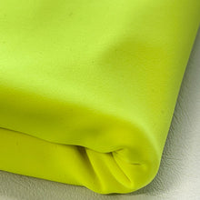 Load image into Gallery viewer, Scuba Nylon Spandex Swimwear Fabric - Neon Yellow
