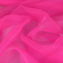 Load image into Gallery viewer, Silk Organza Deadstock - Fluro Pink
