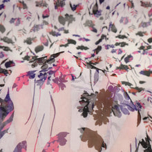 Load image into Gallery viewer, Silk Printed Chiffon Deadstock - Multi Floral
