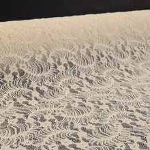 Load image into Gallery viewer, Floral Stretch Lace - Ivory
