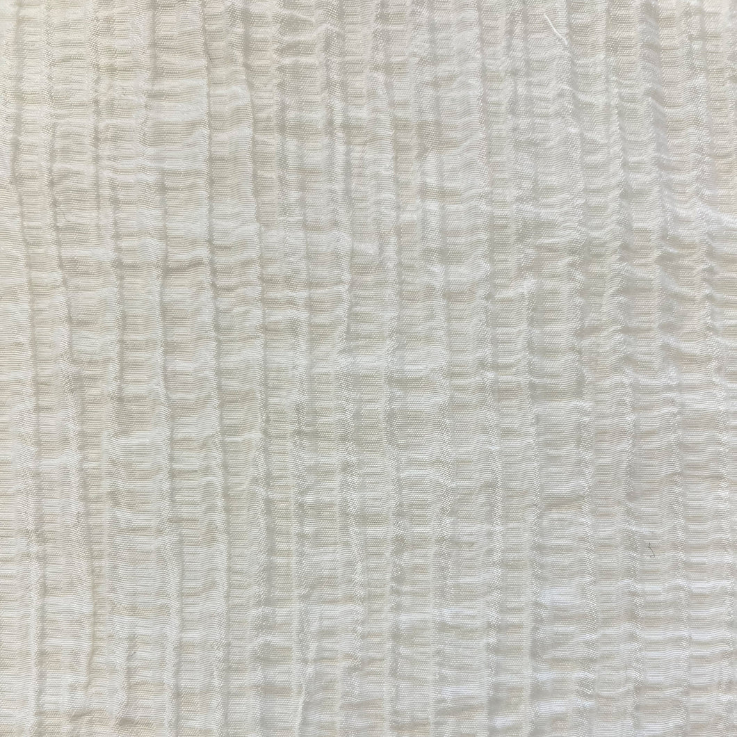 Crinkle Finish Tencel - Cream