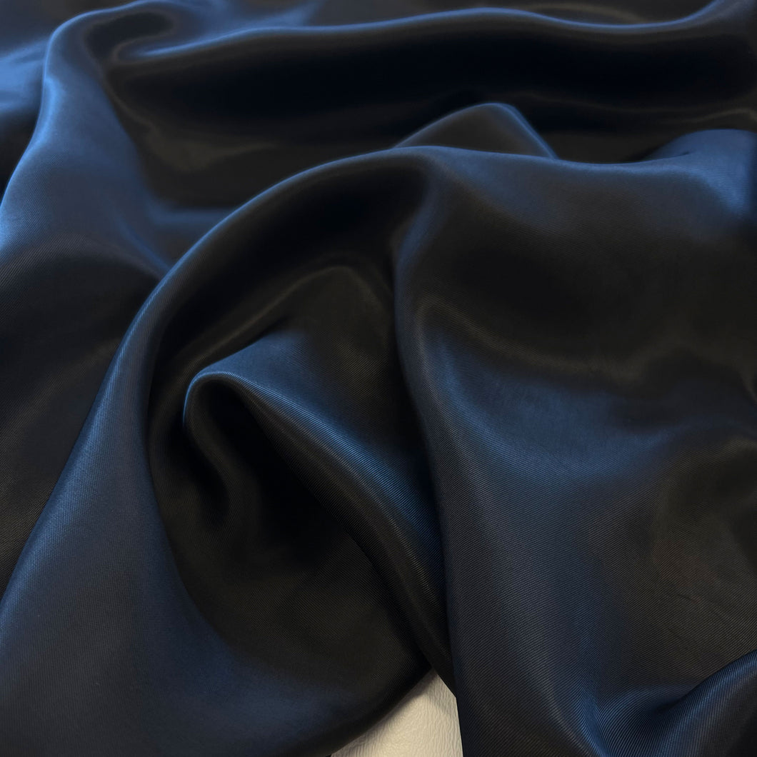 Viscose Satin - Black