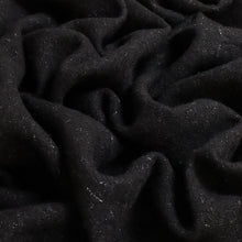 Load image into Gallery viewer, Wool Coating Deadstock - Bam Bam Black
