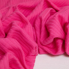 Load image into Gallery viewer, Wide Rib Knit - Hot Pink
