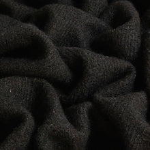 Load image into Gallery viewer, Wool Coating Deadstock - Willow Herringbone Black
