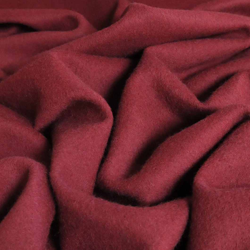 Wool Coating Deadstock - Rhubarb