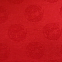 Load image into Gallery viewer, Linen Blend Woven Spot - Scarlet
