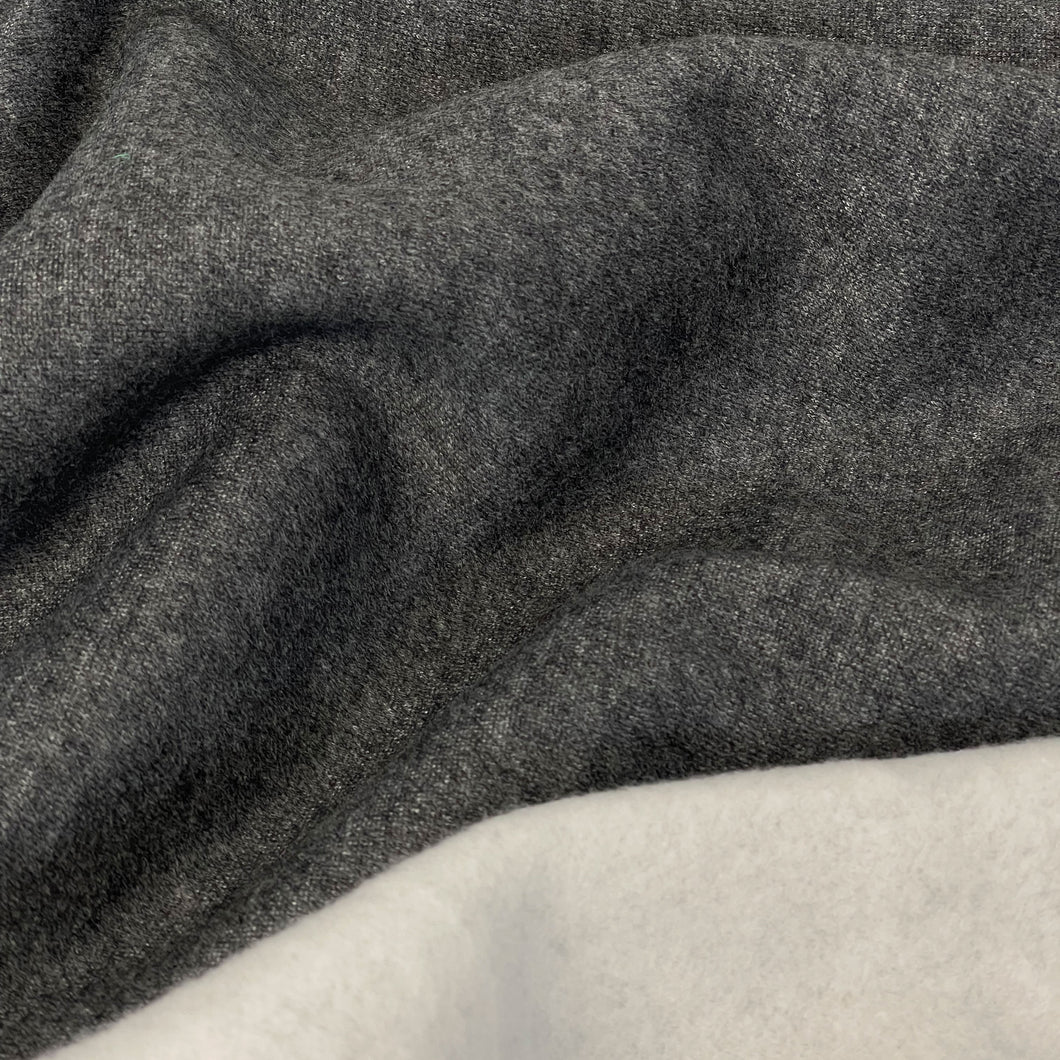 300gsm Sweatshirt Knit - Dark Grey Marle