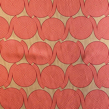 Load image into Gallery viewer, Spiral Challis Print - Orange

