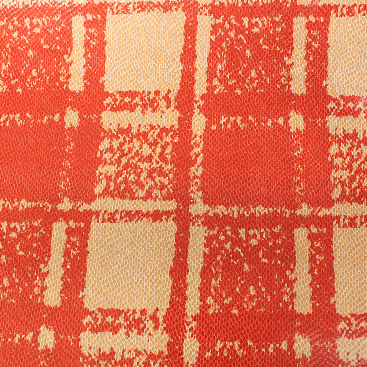 Check Snakeskin - Red – Fabric Box