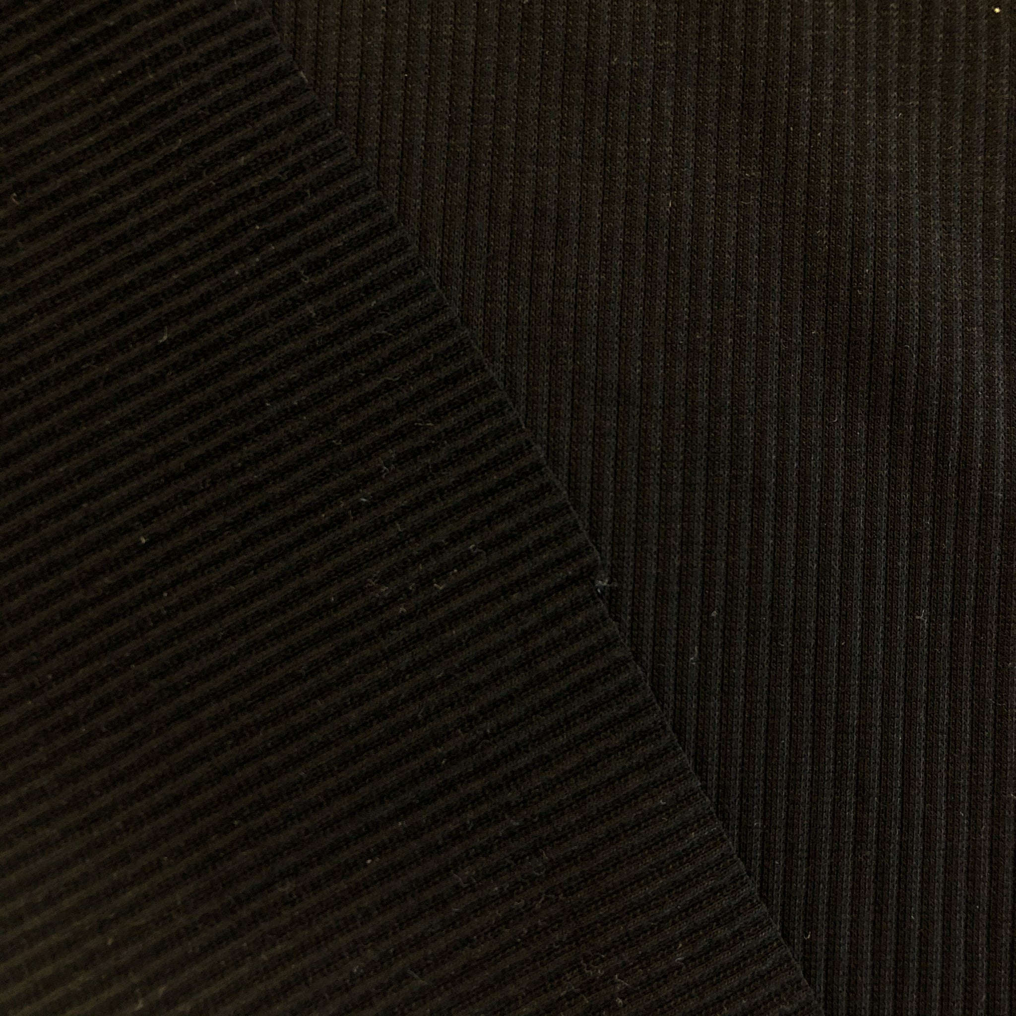Corded Rib Corded Rib - Black – Fabric Box