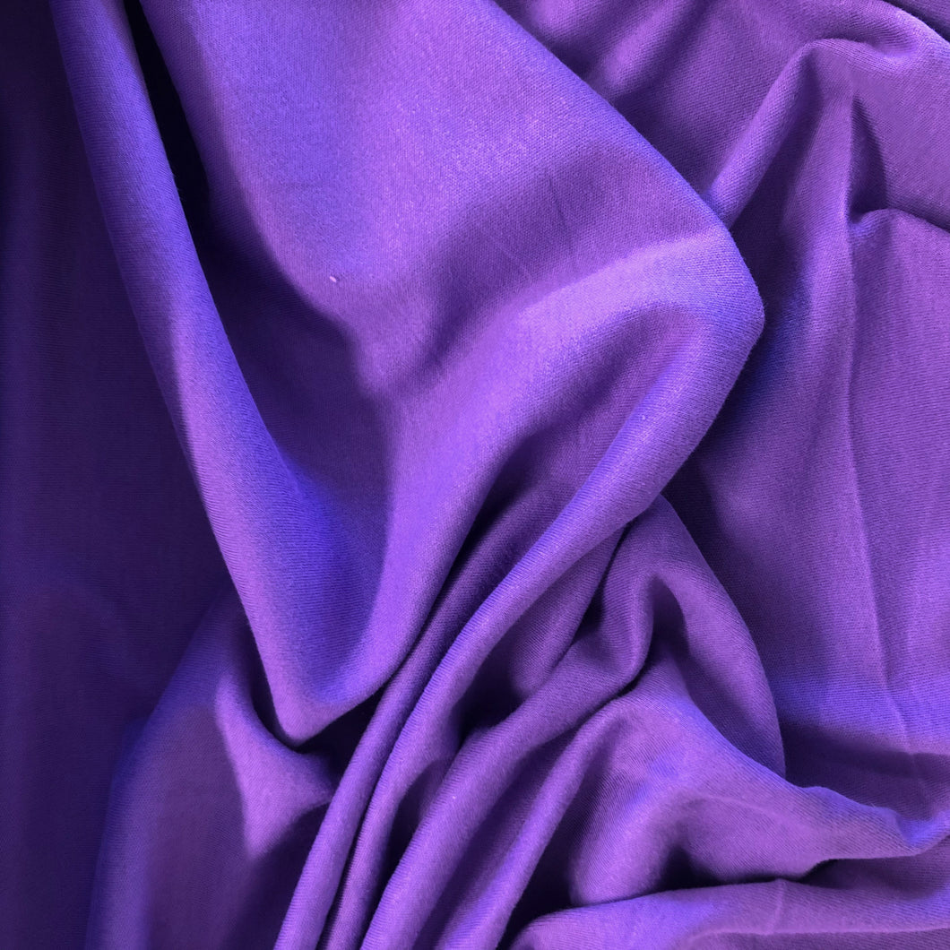 Cotton Interlock - Purple