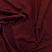 Load image into Gallery viewer, Cotton Spandex T-Shirting - Bordeaux
