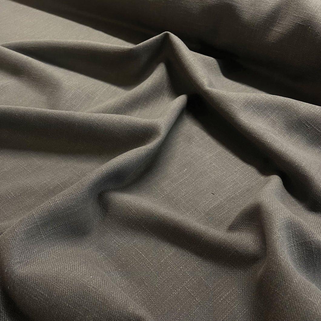 250gsm Linen Cotton - Dark Khaki