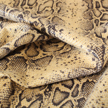 Load image into Gallery viewer, Faux Snakeskin - Ink
