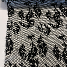 Load image into Gallery viewer, Fiorire Crinkle Chiffon - Black &amp; White

