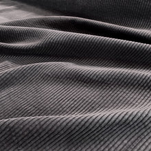 Load image into Gallery viewer, 6 Wale Cotton Corduroy - Charcoal
