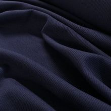 Load image into Gallery viewer, 250gsm Cotton Spandex Rib - Navy
