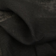 Linen Gauze - Black