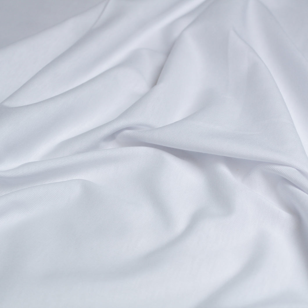 Cotton T-Shirting - White