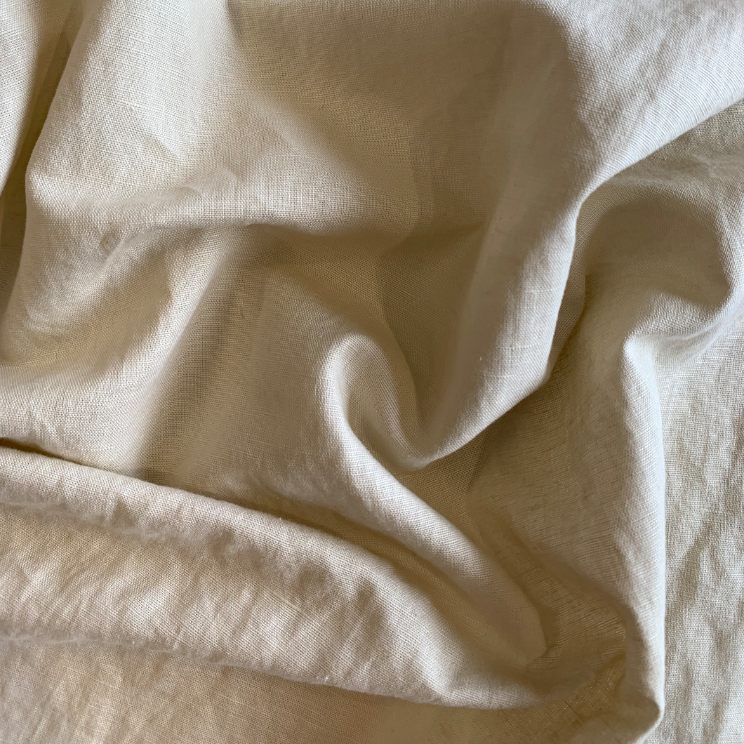 Washed Linen Cotton - Cream