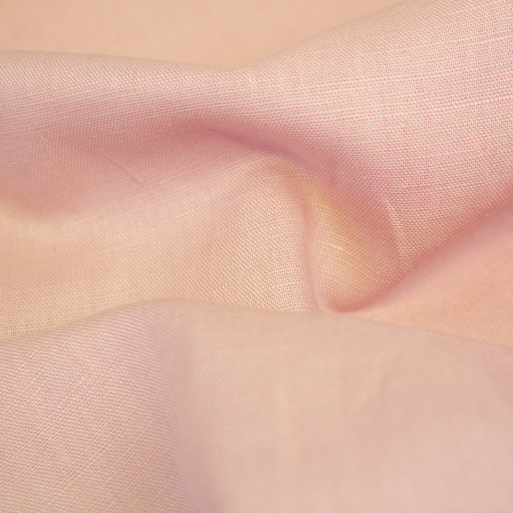 Washed Linen Cotton - Dusky Pink
