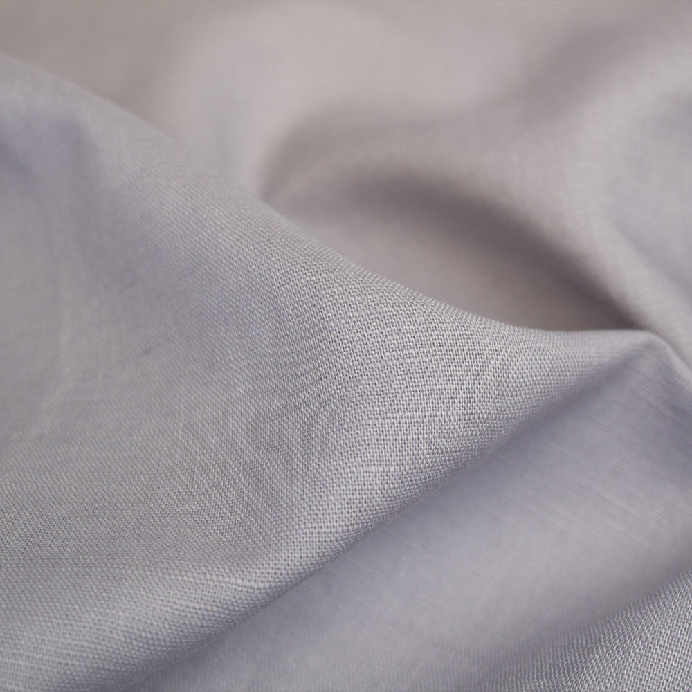 Washed Linen Cotton - Silver