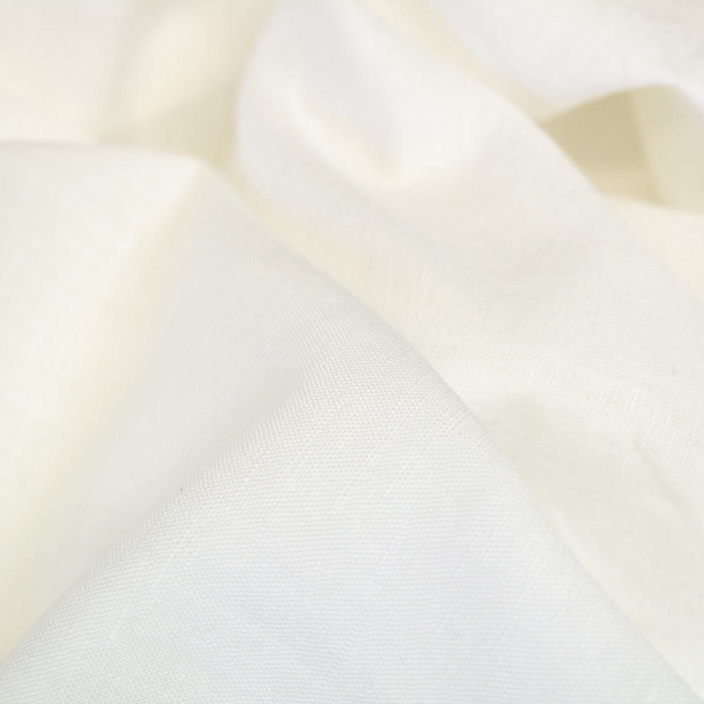 Washed Linen Cotton - White