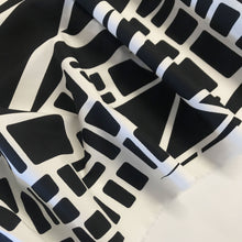 Load image into Gallery viewer, Rossi Cotton Poplin Print - Black &amp; White
