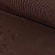 Load image into Gallery viewer, 250gsm Cotton Spandex Rib - Chocolate
