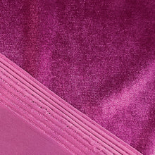 Load image into Gallery viewer, Stretch Velvet Jersey - Fuchsia
