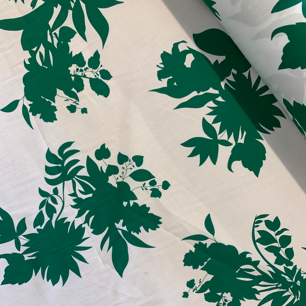 Tulsa Cotton Poplin Print Deadstock - Leaf