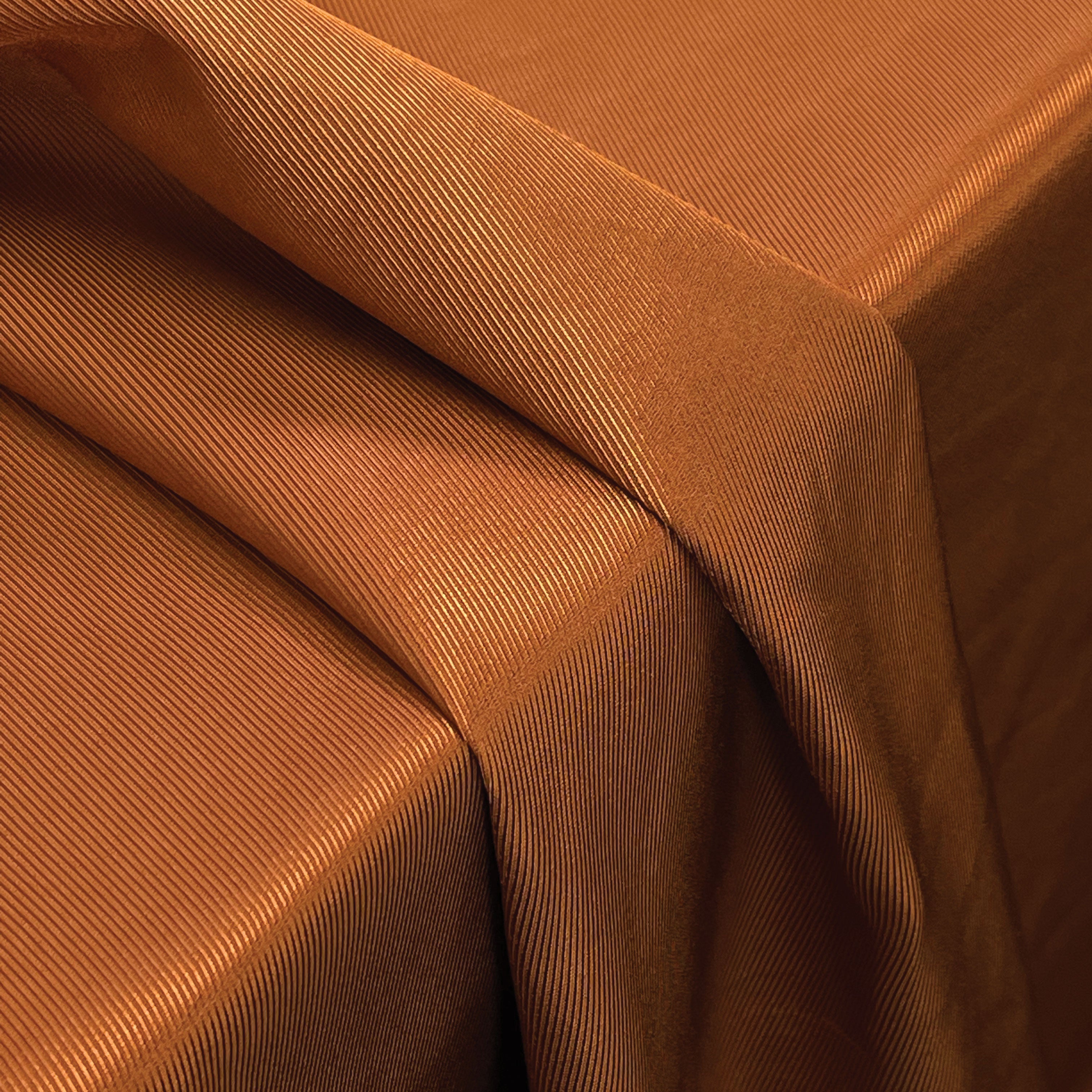 Viscose Satin Twill - Rust – Fabric Box