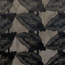 Load image into Gallery viewer, Satin Leaves - Black/Gold
