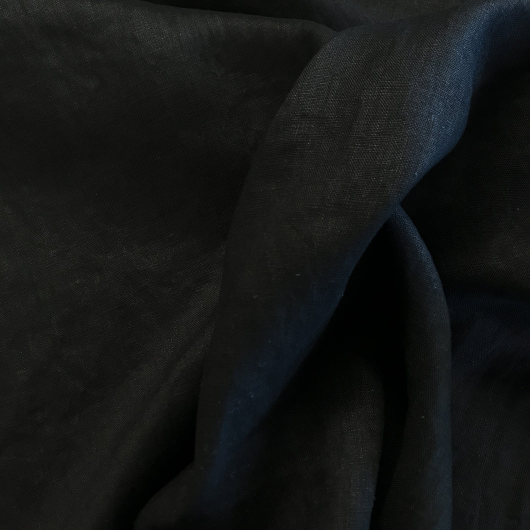 Washed Linen - Black