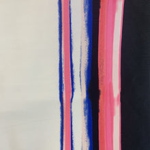 Load image into Gallery viewer, Striped Faille Deadstock - Pink/Cobalt

